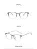 Square Frame Glasses for Women: TR90 Metal, Anti-Blue Light, Prescription/Non-Prescription Lenses, Slimming Design for Large Faces, No Makeup Style