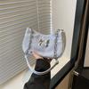 Trendy Korean Style Sweet Bowknot Handheld Bag Ideal For Casual Everyday Use