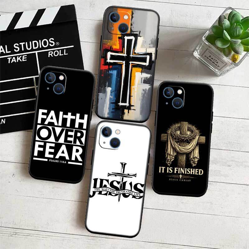 Bible Verse Jesus Christ Case for Samsung M55 M35 M15 A02 A05S A05 A06 A15 A12 A13 A10 A16 A20 A22 A24 A25 A30 A31 A32 A33 A35 A42 A50
