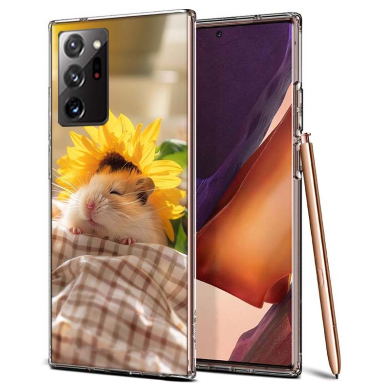 Hamsters With Hats Have Ears Phone Case for Samsung A55 A35 A25 A15 A07 A05S A16 A17 A26 A36 A37 A56 A57 Galaxy Note 20 10 A50S