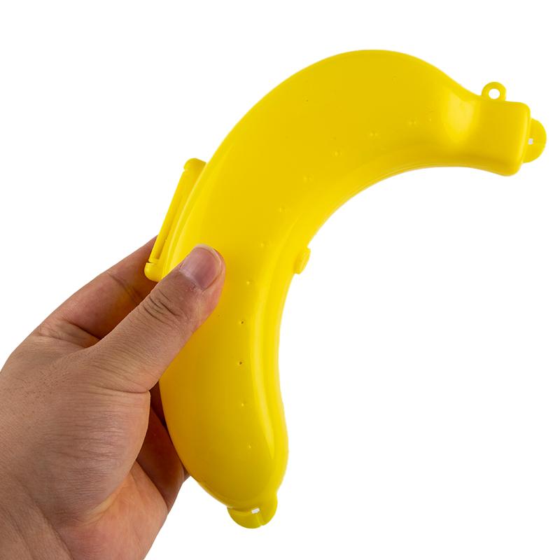 Cute Banana Case Protector Box Container Trip Outdoor Lunch Fruit Storage Box
