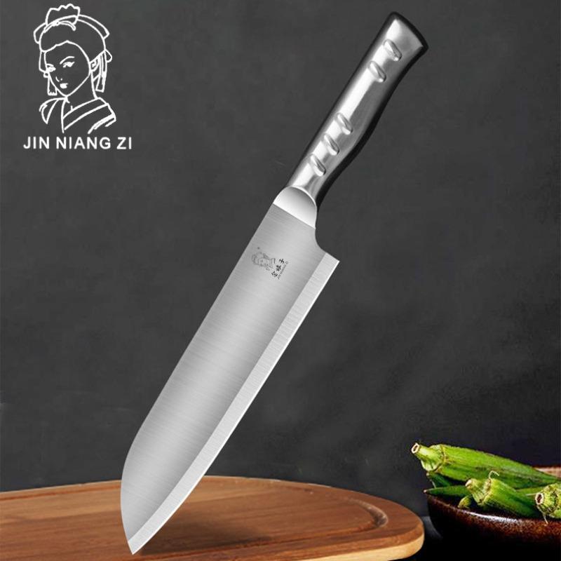

JIN NIANG ZI бытовой многоцелевой нож шеф-повара для резки овощей и мяса, острый маленький кухонный нож, кухонный нож из нержавеющей стали, фруктовый нож