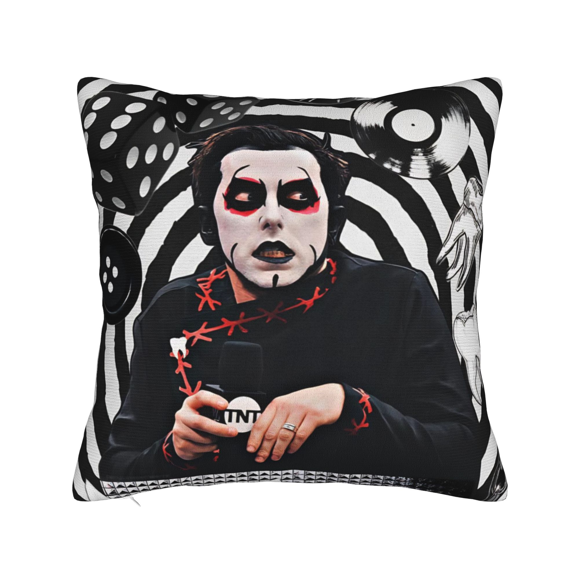 Danhausen You Are Cursed Pillow Cover Stuff Soft Cushion Cover Decor Wrestler Throw Pillow Case Cover Home Multi Size 30×30cm