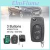 Car 3 Buttons 433mhh Remote Key With Id48 Chip 4d0837231n Fit For A2 A3 A4 A6 A8 Tt 20022004