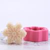 Handmade  Soap  Mold Silicone Maple Leaf Snowflake Shaped Diy Fondant Baking Cooking Cake Decorating