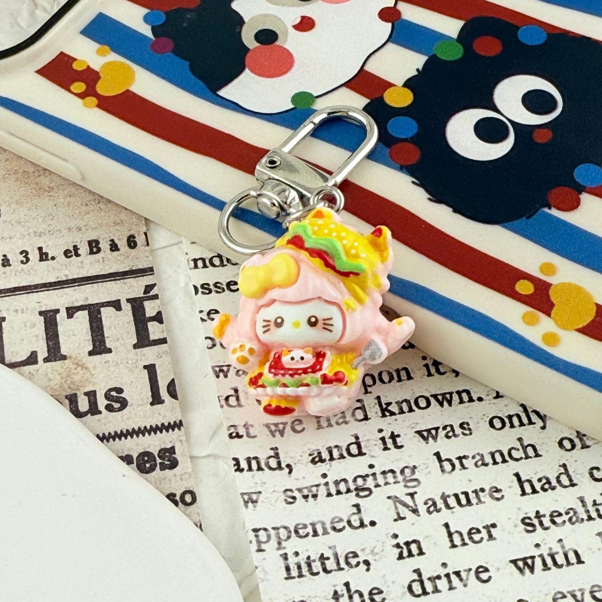 Adorable Hello Kitty Phone Charm Lanyard - Cute Backpack Accessory Gift