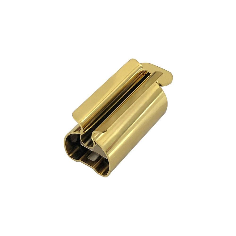

Stainless Steel Toothpaste Squeezer Puts an end to Waste Toothpaste Rollers Girl Gold-Small