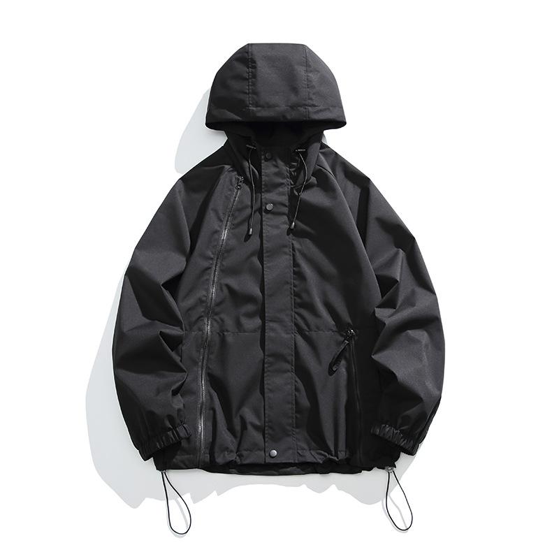 

New Functional Style Wasteland Zipper Style Trendy Brand Jackets for Men and Women Spring and Autumn Versatile Jackets for Couples 2XL