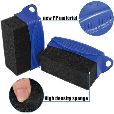 Car Tire Wax Polishing Wear-resistant Sponge Car Paint Surface Interior Cleaning Sponge Waxing Care Thickened Sponge Block
