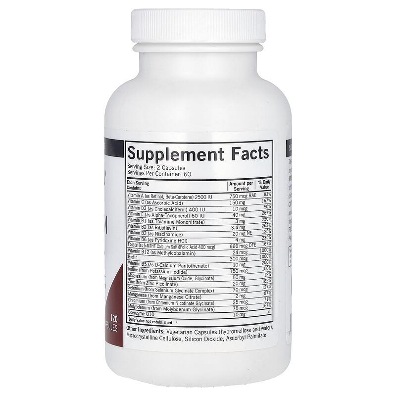 Children's Multivitamin & Mineral with 5-MTHF, 120 Capsules