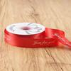 2.5cm English Ribbon for Gift Wrap, Floristry, Cake Packaging, and Crafts