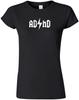 ADHD Lightning Graphic Black T-shirt