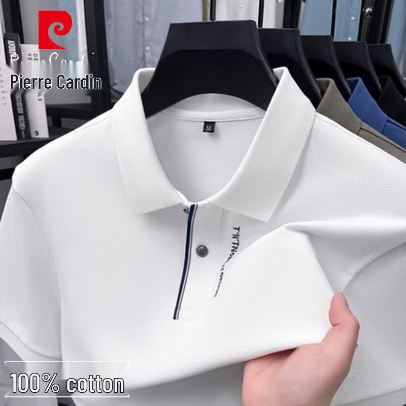 Pierre Cardin Men s Business Casual Cotton Polo Shirt 3XL