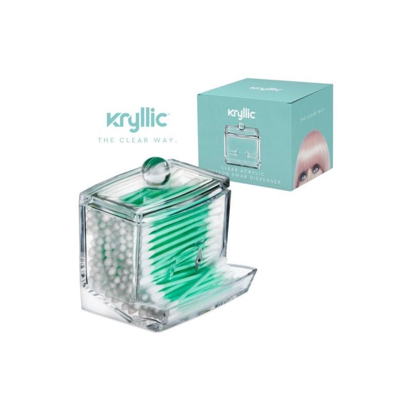 Premium Quality Acrylic Cotton Swab Storage Box Perfect For Any Cosmetic Collection Storage Box