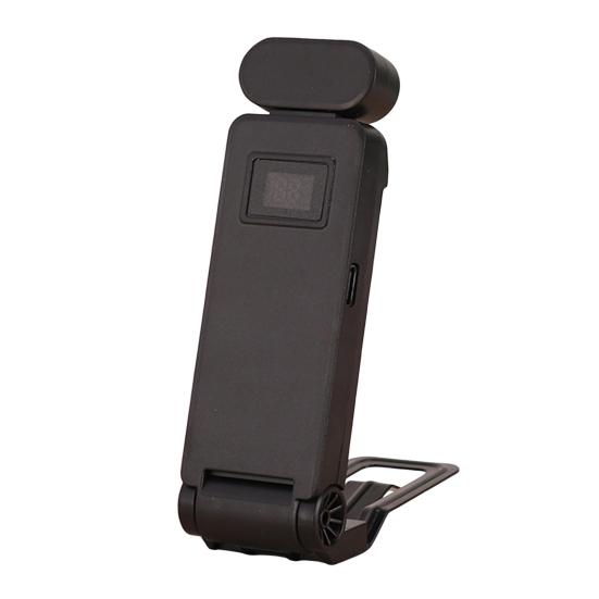 

Светильник для чтения с зажимом, перезаряжаемый, портативный, с быстрой зарядкой через USB-C, складной, 3 цветовых температуры, 5 уровней яркости, светодиодные индикаторы, прикроватное освещение чёрный