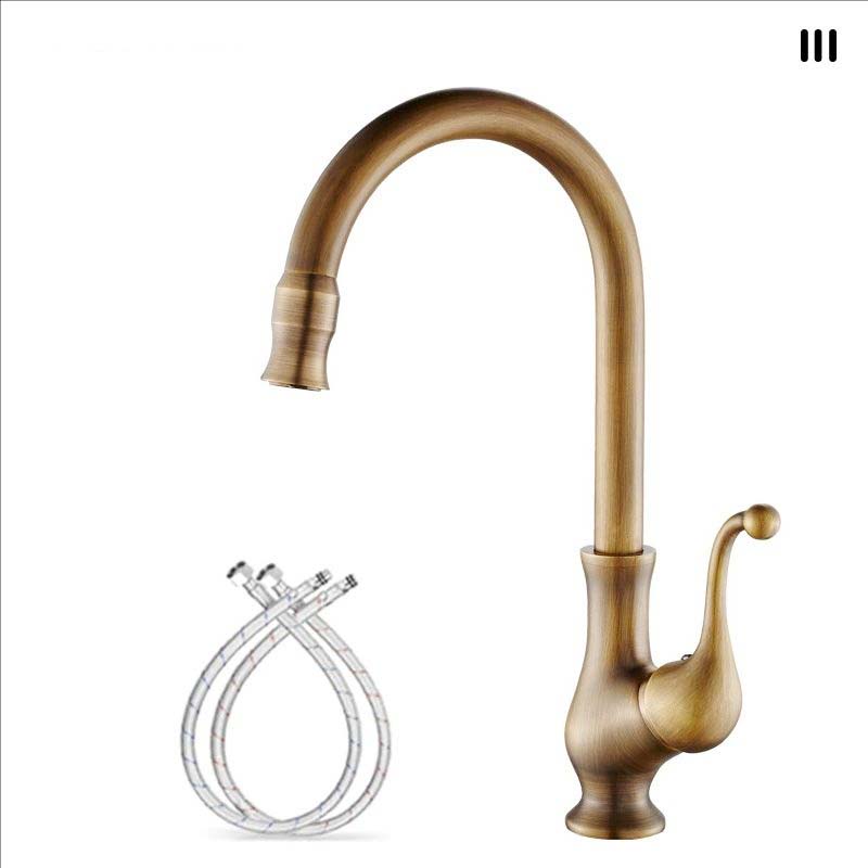 

Античная бронза Кухонный смеситель Кухонные смесители Краны Холодный и горячий Смеситель для раковины Смесители для воды Античный