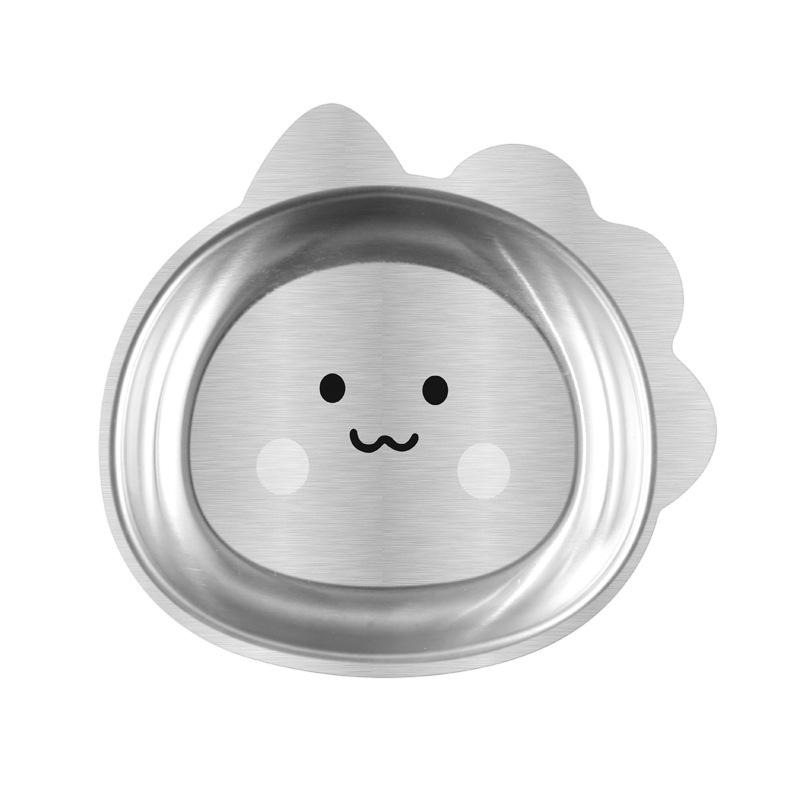 304 Stainless Steel Children's Cartoon Plate