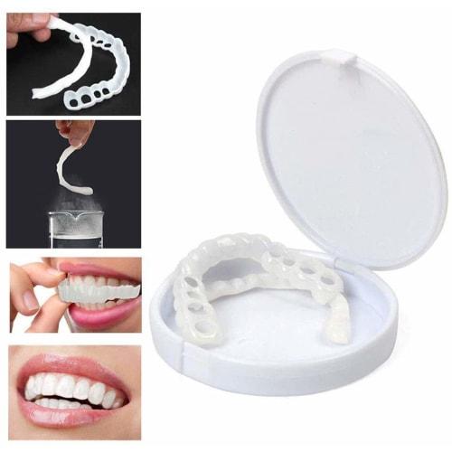 6 Sets of Dentures, Cosmetic Teeth To Cover the Top Row of a Set of White Teeth, Cosmetic Teeth, Upper and Lower Veneers
