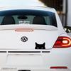 JASDESIGN Cat Sticker Car Car Sticker Cat Motorcycle Helmet Hiding