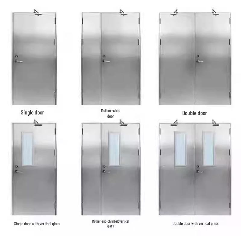 Guangzhou 304 Stainless Steel Class A/B Fireproof Escape Door