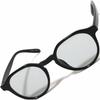 [FashionBerry] Black X Light Smoke Sunglasses, Fashion Glasses for Men and Women, Boston Style, Round Shape, 99% UV Protection, Lightweight, Clear