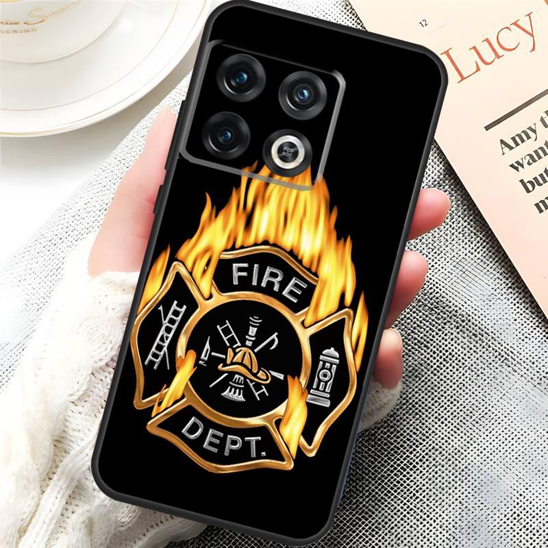Firefighter Fire Fireman Cover For OnePlus 15 13 13R 13T 12 12R 10T 11 10 Pro OnePlus Nord 5 CE 4 3 Lite N20 N30 Case