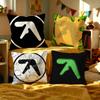 Punk Aphex Twin Logo Cushion Cover Pillowcase Upholstery Sofa Throw Pillow Home Decor Pillowcas