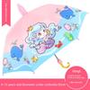 Children's Umbrella for Kids, Elementary School Students, Boys and Girls, Dual-Use Sun and Rain Umbrella, Black Coating, Back-To-School Season, Sun