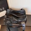 Women's Shoulder Bag Solid Color Large Capacity Travel Commuter Tote Bag