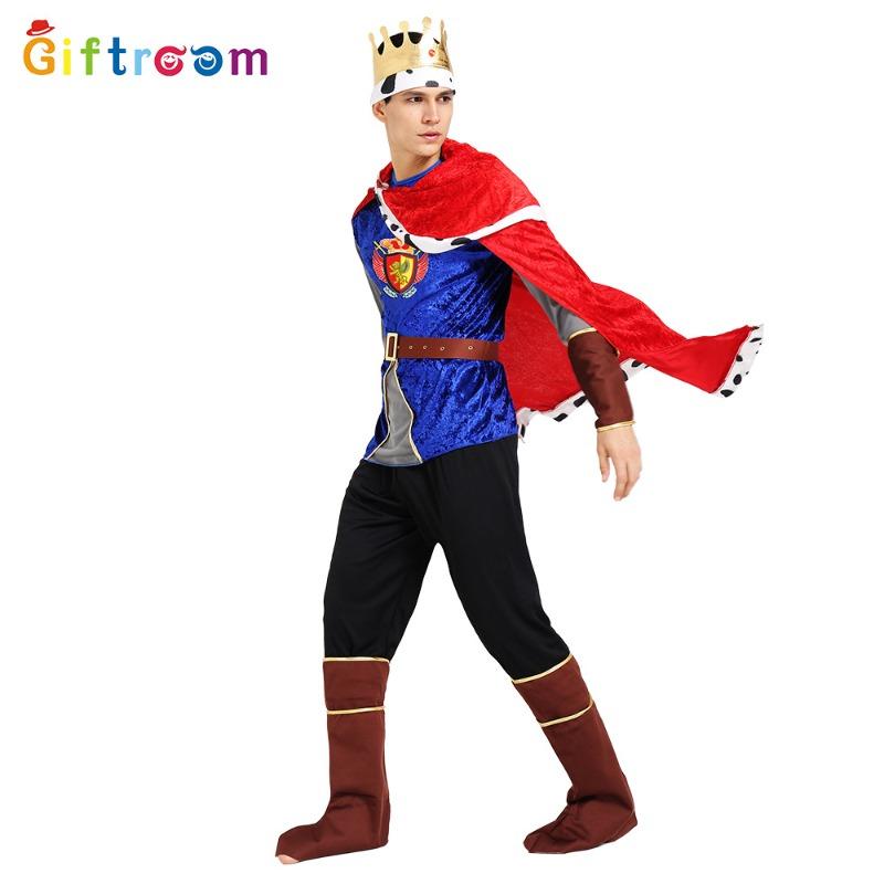 Halloween Cosplay Dubai Handsome King Theme Party Costume