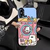 Anime Dundun Phone Case For IPhone 17 Air 16 E 15 14 Plus 13 12 11 Pro Max Colored Silver Cover