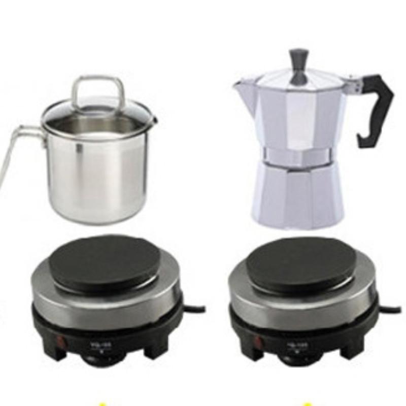 500W Small Household Hot Plate Mini Multifunctional Heating Electric Stove Portable Plug in Heating Furnace