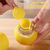 Manuelle Zitruspresse aus Kunststoff Mini Zitronenpresse Orangenpresse Einfacher Entsafter Frische erhaltend Küchenzubehör