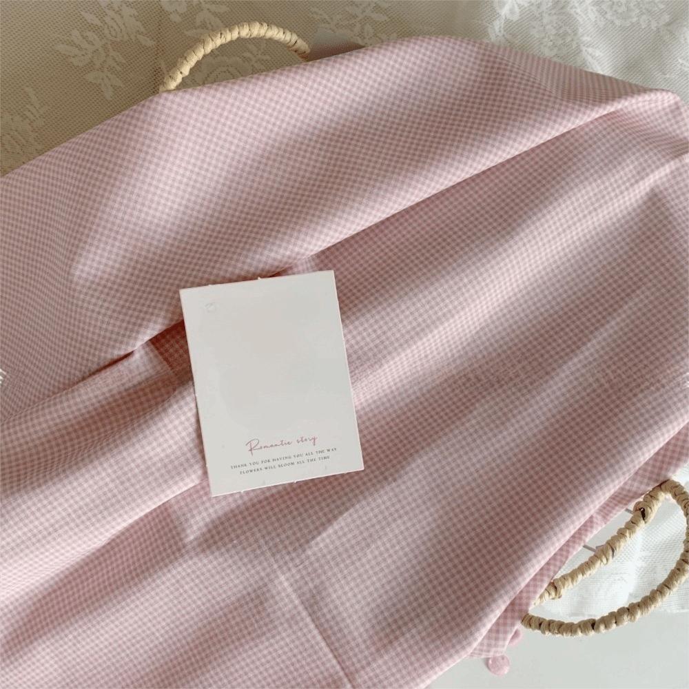 Fashion 145x100cm Digital Print Fabric DIY Soft Floral Check Cloth Cotton Breathable Sewing Cloth For Home Wear