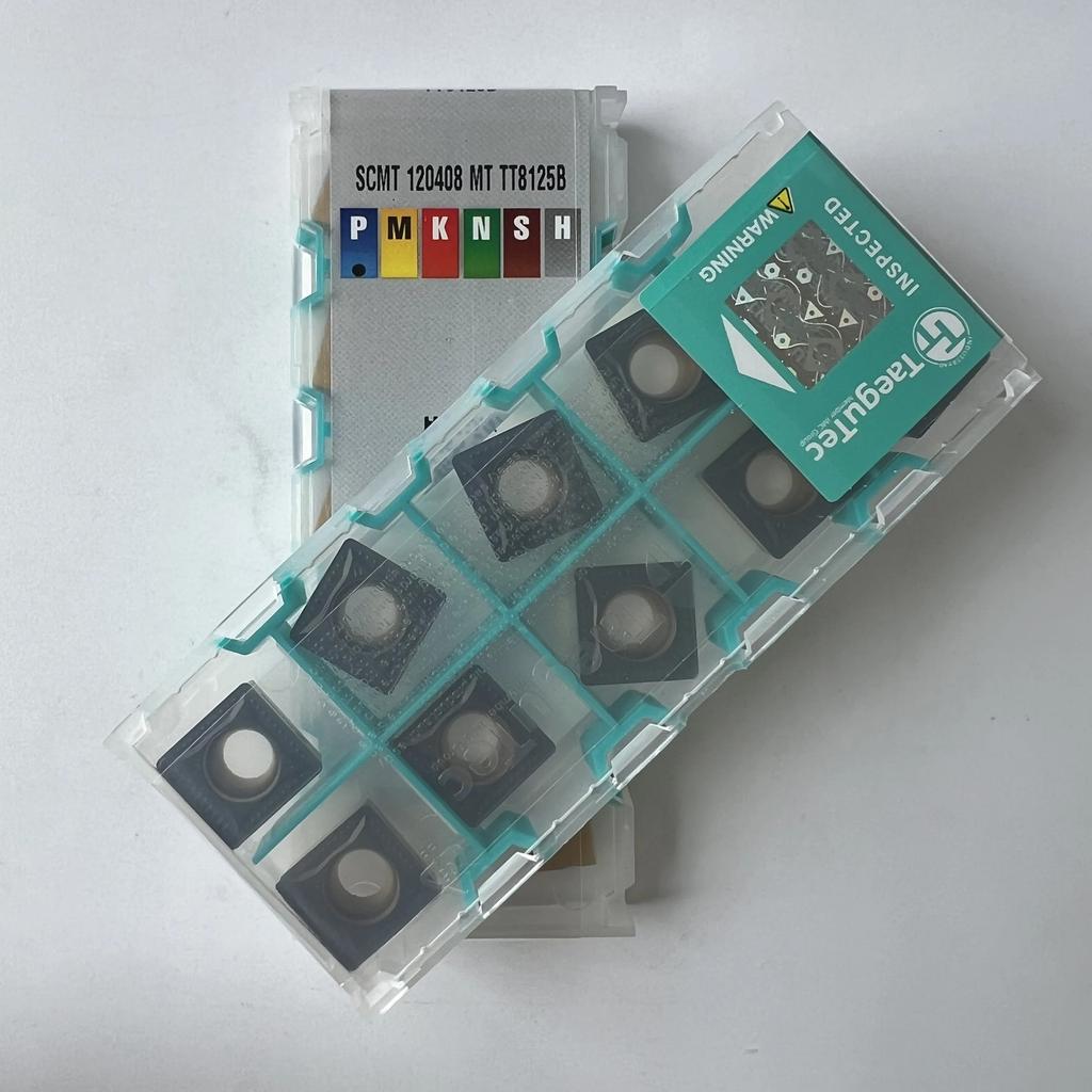 TaeguTec / SCMT120408MT TT8125B /Original Genuine CNC Alloy Blade 10 PCS