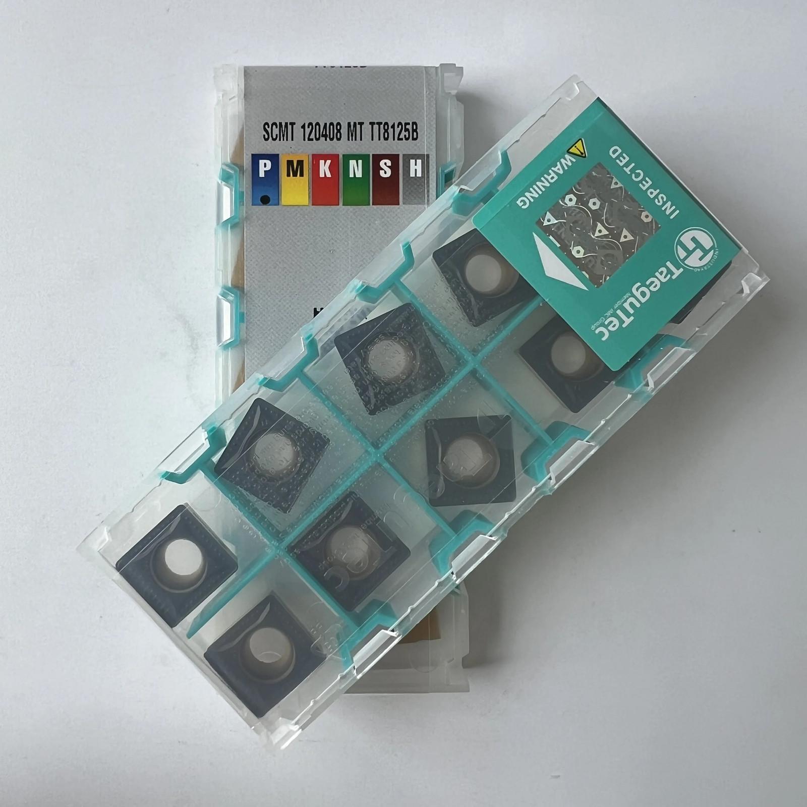

SCMT120408MT TT8125B / Industrial indexable Carbide Inserts 10 Pcs