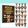Rockband Kerst Adventskalender Met Acrylfiguren Voor Vakantiedecoratie En Cadeaus