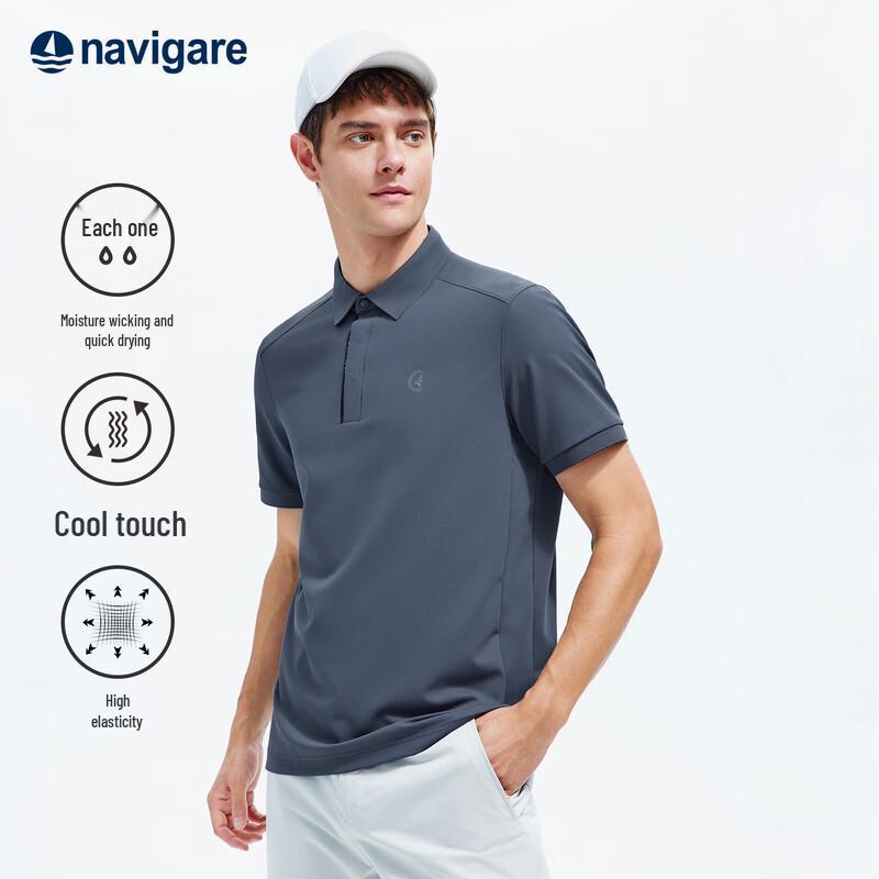 Navigare Men s Outdoor Quick-Dry Polo Shirt 3XL