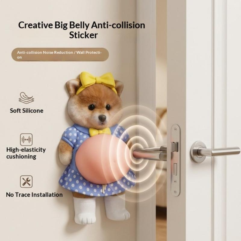 New 3D Cute Puppy Kitten Sticker Squeezable Shiba Inu Phone Case Decoration Children's Birthday Party Favor Festival Supplies
