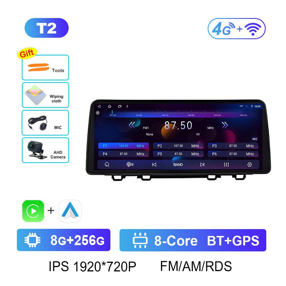 GPS Navigation DSP Stereo for Honda CRV CR-V 2017 2018 2019 2020 - 2022 WIFI 12.3Touch Screen Android Auto Bluetooth Accessories