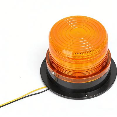 New MCY 12V Amber Magnetic Vehicle LED Emergency Strobe Warning Light 30 SMD 5730 LEDs 30cm Hard-Wire IP65 5W Screw-Mounted