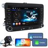 2G+32G /1G+32G Android 13 7-tommers IPS-skjerm Trådløs CarPlay Android Auto Bilstereo for VW Jetta Sedan Passat Tiguan CC Golf Skoda Radio