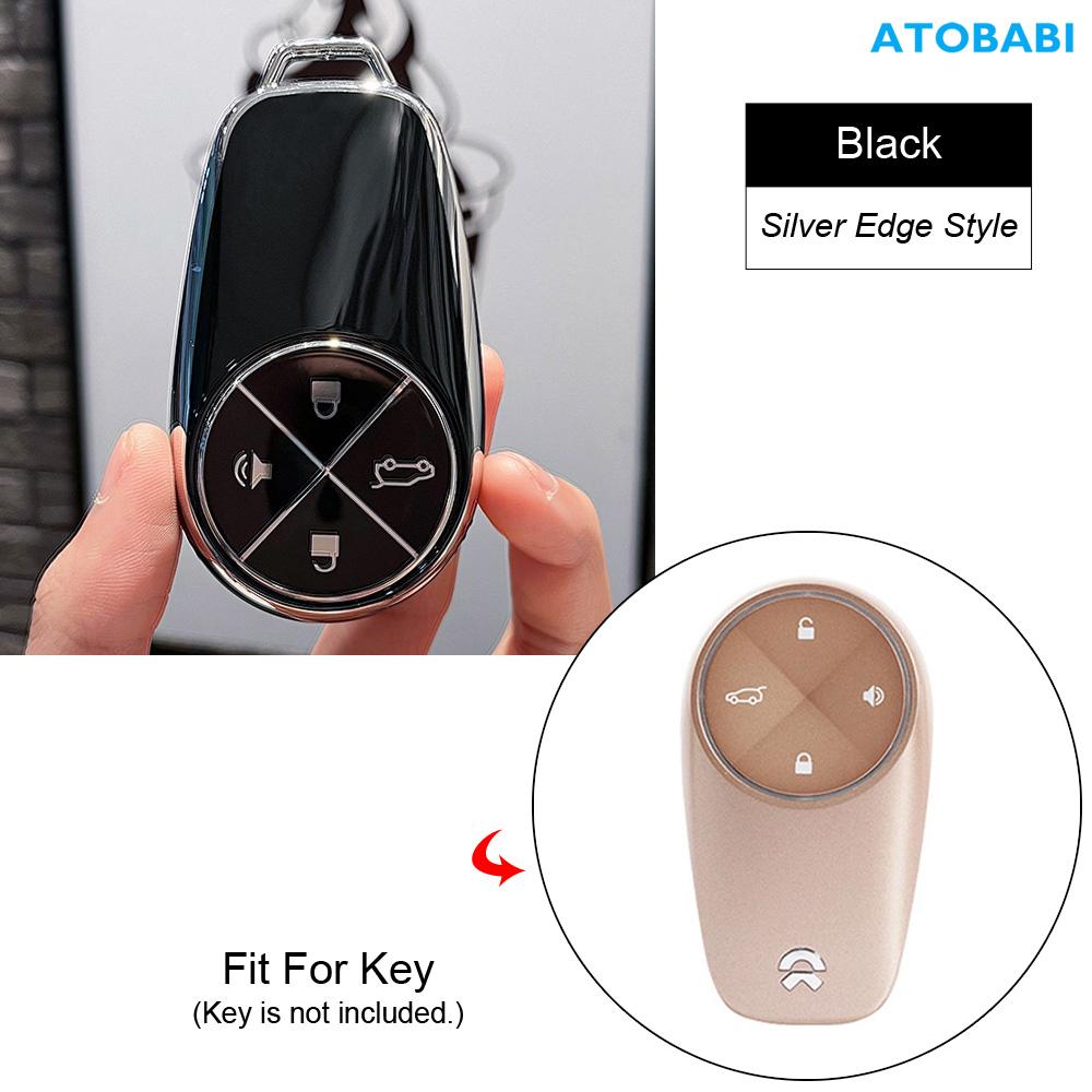 

Чехол для автомобильного ключа из ТПУ, смарт-брелок с дистанционным управлением, чехол, держатель для ключей, автоаксессуары для Nio ES8 ES6 EC6 2019 2020 2021 2022 2023
