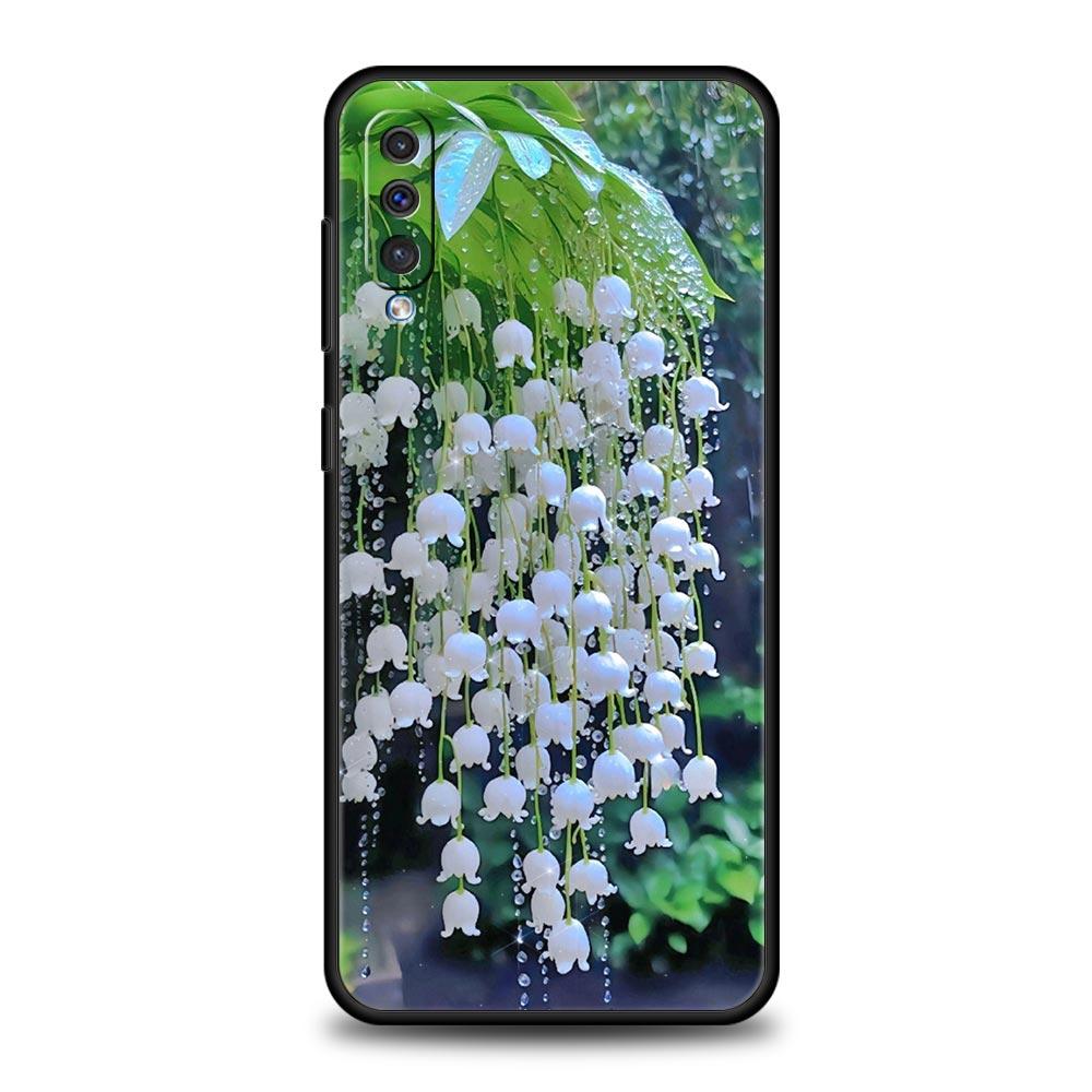 Lily Of The Valley Clear Floral Phone Case for Samsung Galaxy A56 A36 A26 A16 A34 A24 A42 A22 A20 A12 A40 A30 A10 Soft TPU Cover
