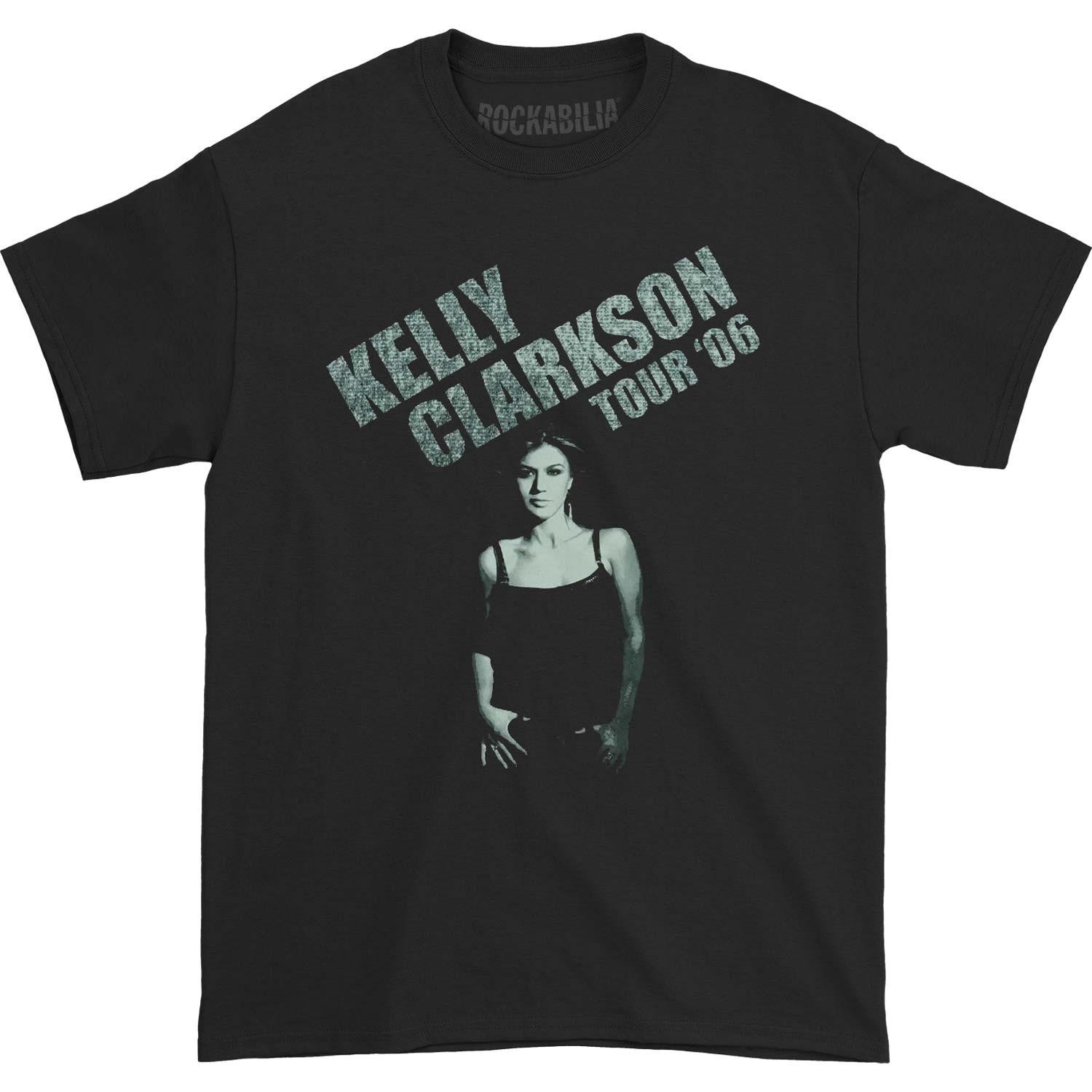 Men s Kelly Clarkson Addicted Tour 2006 T-shirt Small Black 3XL