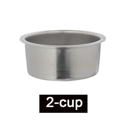 

EXSX 51mm 1/2 Cups Stainless Steel Replacement Filter Basket for Coffee Bottomless Portafilter Delonghi Espresso Machine Parts