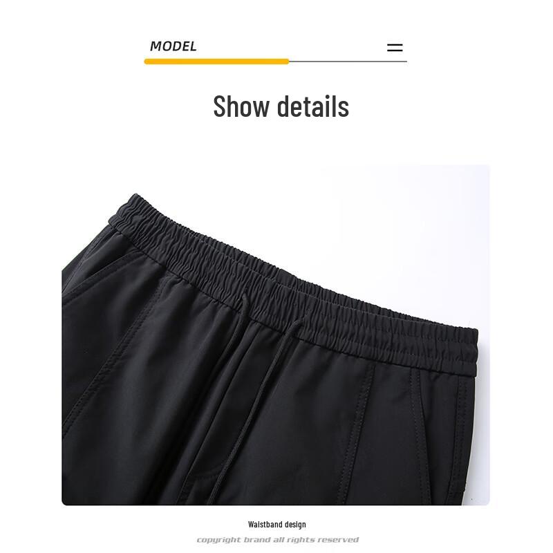 JEEP SPIRIT Men's Casual Outdoor Straight-Leg Pants