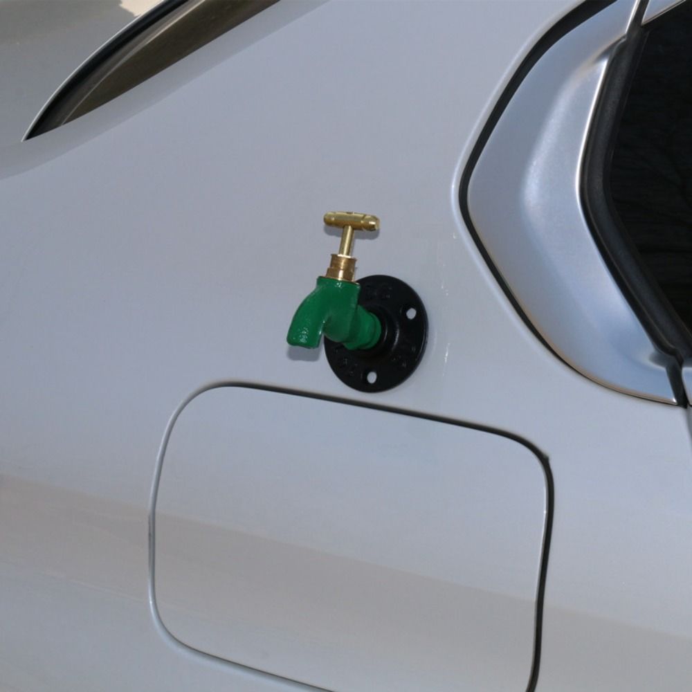 Zinc Zinc Alloy Protective 3D Faucet Car Sticker Metal Valve Fun Car Valve Decoration  Motorcycle