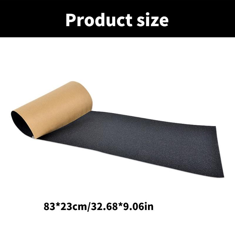 Waterproofs Scooter Grip Tape Longboards Skateboard Grip Tape Sheet NonSlip Sandpaper for Skateboard Lover Easy to Use