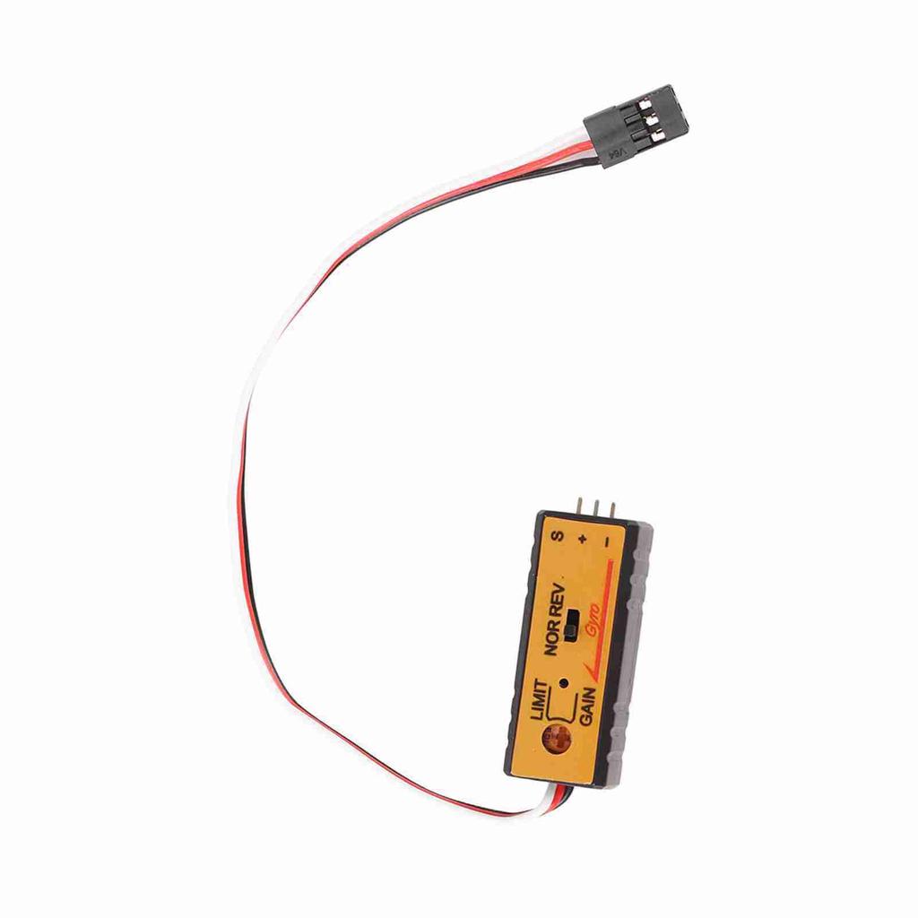 RC Stability Control Gyro Accurate Single Stage Gain Sensitivity RC Car Gyro Controller Module 46V